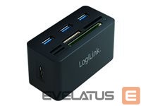 Üleminek Logilink  USB 3.0 Hub with All-in-One Card Reader