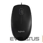 Arvutihiir Logitech  LOGI B100 optical Mouse Black USB OEM 
