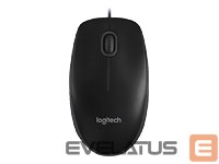 Arvutihiir Logitech  LOGI B100 optical Mouse Black USB OEM 