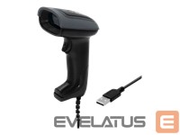Lameskänner Qoltec  QOLTEC Wired QR BARCODE Scanner USB