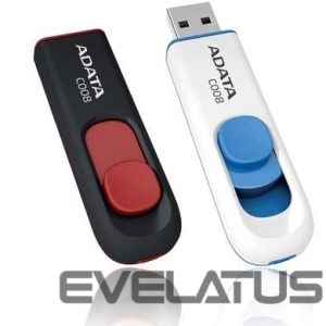 Mälupulk ADATA  MEMORY DRIVE FLASH USB2 32GB/WH/BLUE AC008-32G-RWE A-DATA 