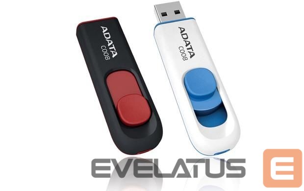 Mälupulk ADATA MEMORY DRIVE FLASH USB2 32GB/WH/BLUE AC008-32G-RWE A-DATA