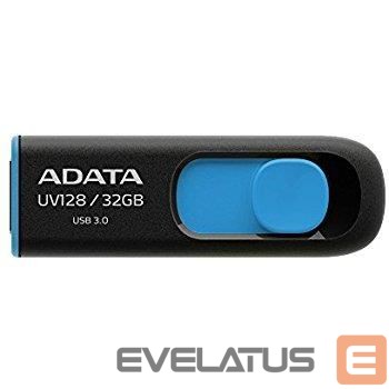 Mälupulk ADATA MEMORY DRIVE FLASH USB3.1 32GB/BLUE AUV128-32G-RBE