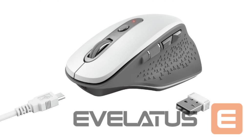 Arvutihiir Trust MOUSE USB OPTICAL WRL/OZAA WHITE 24035