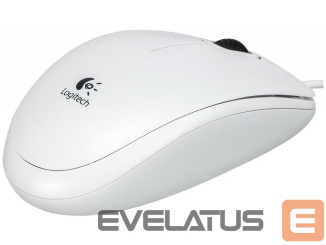Arvutihiir Logitech MOUSE USB OPTICAL B100/WHITE OEM 910-003360