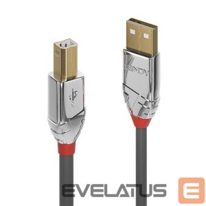 Kaabel LINDY  CABLE USB2 A-B 3M/CROMO 36643 