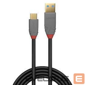 Kaabel LINDY  CABLE USB2 C-A 3M/ANTHRA 36888 