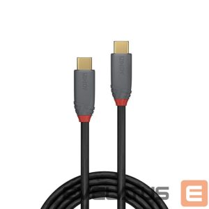 Kaabel LINDY  CABLE USB3.2 C-C 1M/ANTHRA 36901 