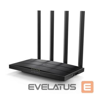 Ruuterid TP-Link  Wireless Router||Wireless Router|1167 Mbps|IEEE 802.11n|IEEE 802.11ac|USB 2.0|1 WAN|4x10/100/1000M|Number of antennas 4|ARCHERC6U 