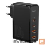 Laadijad ja juhtmed Baseus  MOBILE CHARGER WALL 2C+2U 100W/BLACK CCGAN2P-L01 