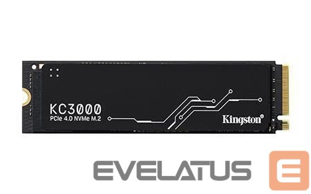 Kõvaketas SSD Kingston SSD||KC3000|2TB|M.2|NVMe|3D TLC|Write speed 7000 MBytes/sec|Read speed 7000 MBytes/sec|MTBF 1800000 hours|SKC3000D/2048G