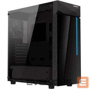 Arvuti korpus Gigabyte  Case||C200 GLASS|MidiTower|Not included|ATX|MicroATX|MiniITX|Colour Black|GB-C200G 