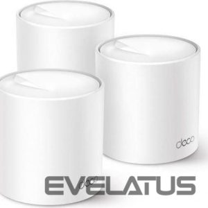 Ruuterid TP-Link  Wireless Router||Wireless Router|3-pack|2900 Mbps|Mesh|Wi-Fi 6|3x10/100/1000M|Number of antennas 2|DECOX50(3-PACK) 