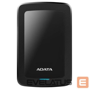 Kõvaketas HDD ADATA  External HDD||HV300|1TB|USB 3.1|Colour Black|AHV300-1TU31-CBK 