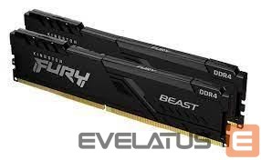 Operatiivmälu DDR4 Kingston  MEMORY DIMM 16GB PC25600 DDR4/KIT2 KF432C16BBK2/16 