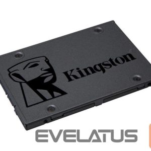 Kõvaketas SSD Kingston  SSD||240GB|SATA 3.0|TLC|Write speed 350 MBytes/sec|Read speed 500 MBytes/sec|2,5"|TBW 80 TB|MTBF 1000000 hours|SA400S37/240G 