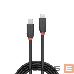 Kaabel LINDY  CABLE USB3.2 C-C 0.5M/BLACK 36905 