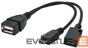 Kaabel Gembird  CABLE USB OTG AF +MICRO BF TO/MICRO BM A-OTG-AFBM-04 
