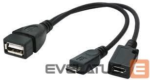 Kaabel Gembird CABLE USB OTG AF +MICRO BF TO/MICRO BM A-OTG-AFBM-04