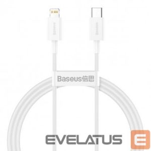 Kaabel Baseus  CABLE LIGHTNING TO USB-C 1M/WHITE CATLYS-A02 