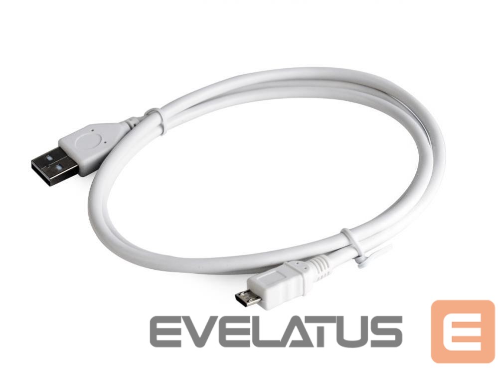 Kaabel Gembird CABLE USB2 A PLUG/MICRO B 1M/CCP-MUSB2-AMBM-W-1M