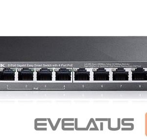 Võrgulülitid TP-Link  NET SWITCH 8PORT 1000M/POE TL-SG108PE 