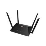Ruuterid Asus  Wireless Router||Wireless Router|1800 Mbps|Wi-Fi 6|USB|1 WAN|3x10/100/1000M|Number of antennas 4|RT-AX53U 