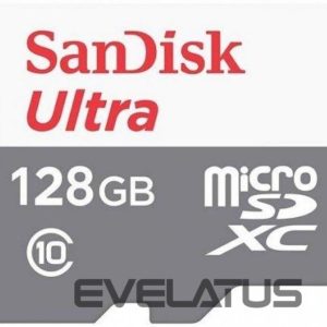 Mälukaardid SANDISK BY WESTERN DIGITAL  MEMORY MICRO SDXC 128GB UHS-I/SDSQUNR-128G-GN3MA SANDISK 