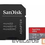 Mälukaardid SANDISK BY WESTERN DIGITAL  MEMORY MICRO SDXC 128GB UHS-I/SDSQUAB-128G-GN6IA SANDISK 