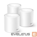 Ruuterid TP-Link  Wireless Router||Wireless Router|1500 Mbps|Mesh|Wi-Fi 6|1x10/100/1000M|1x2.5GbE|DHCP|DECOX10(3-PACK) 