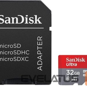 Mälukaardid SANDISK BY WESTERN DIGITAL  MEMORY MICRO SDHC 32GB UHS-I/W/A SDSQUA4-032G-GN6TA SANDISK 