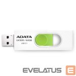 Mälupulk ADATA  MEMORY DRIVE FLASH USB3.1 64GB/WHITE AUV320-64G-RWHGN 