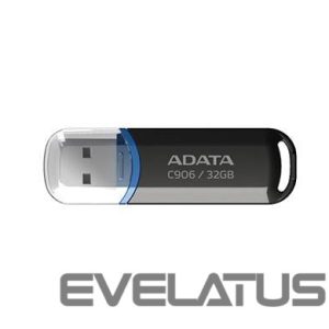 Mälupulk ADATA  MEMORY DRIVE FLASH USB2 32GB/BLACK AC906-32G-RBK 