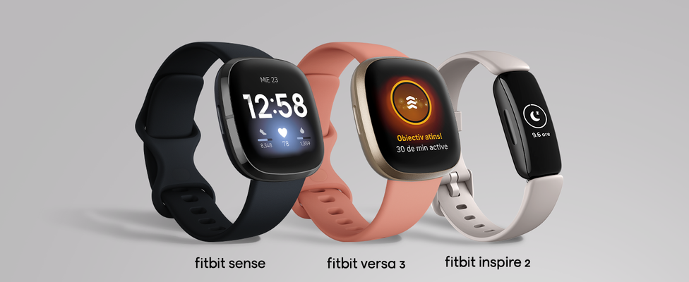 Fitbit Sense, Fitbit Versa 3 ja Fitbit Inspire 2