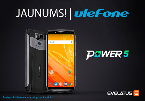 UUS! Ulefone Power 5!