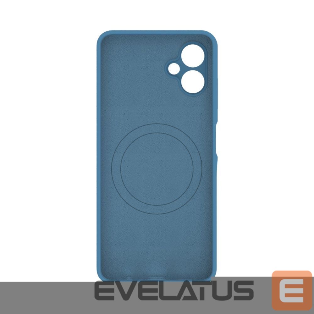 Tagakaaned Evelatus Samsung Galaxy A06 5G Premium Magnetic Soft Touch Silicone Case Navy Blue