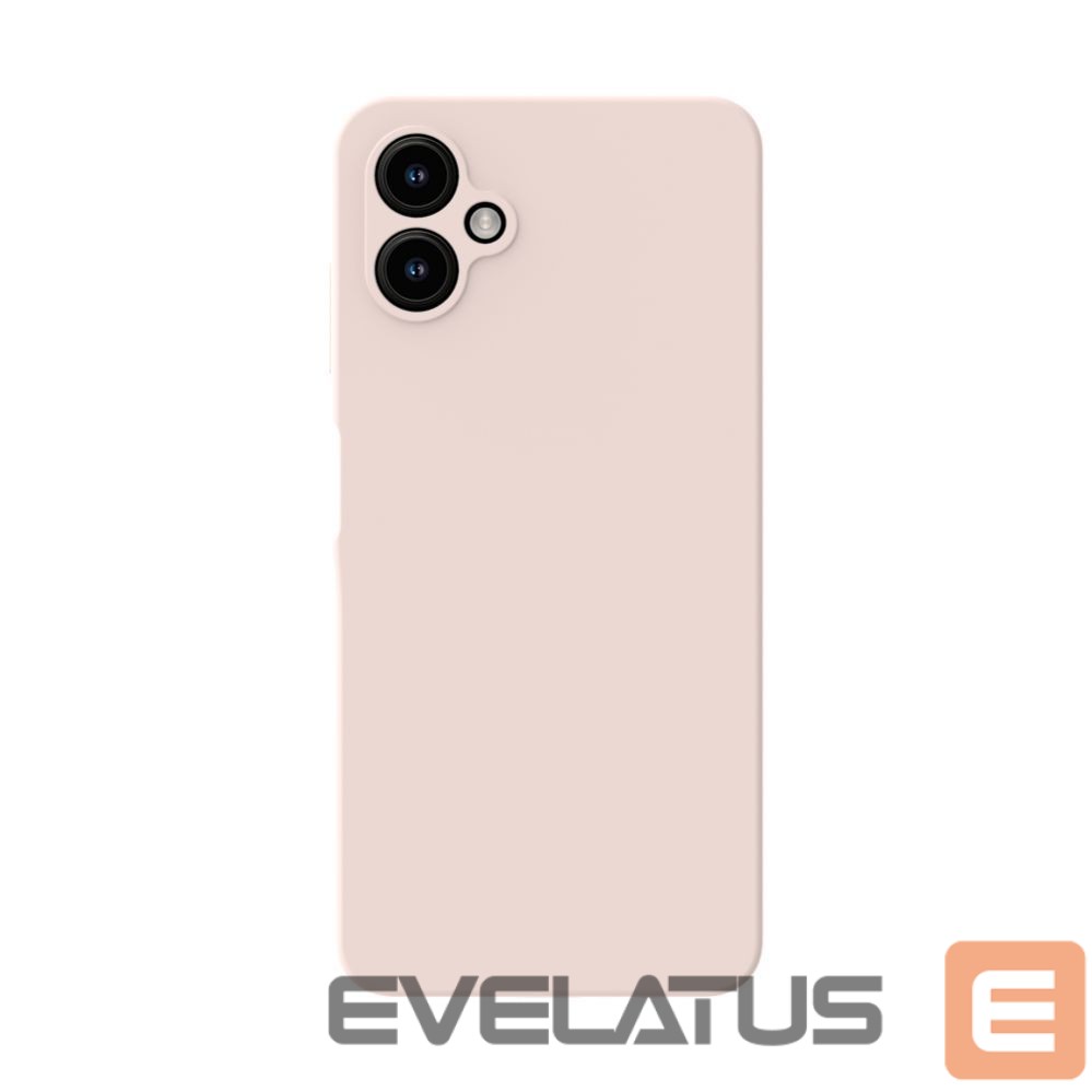 Tagakaaned Evelatus Samsung Galaxy A06 5G Premium Magnetic Soft Touch Silicone Case Pink Sand