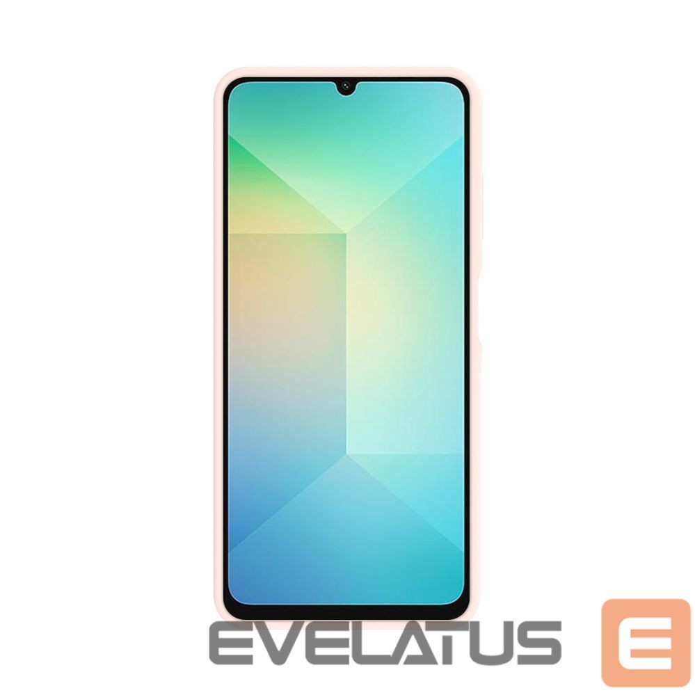 Tagakaaned Evelatus Samsung Galaxy A06 5G Premium Magnetic Soft Touch Silicone Case Pink Sand