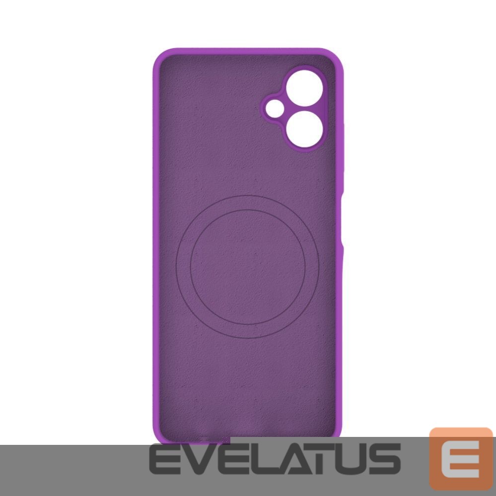 Tagakaaned Evelatus Samsung Galaxy A06 5G Premium Magnetic Soft Touch Silicone Case Grape