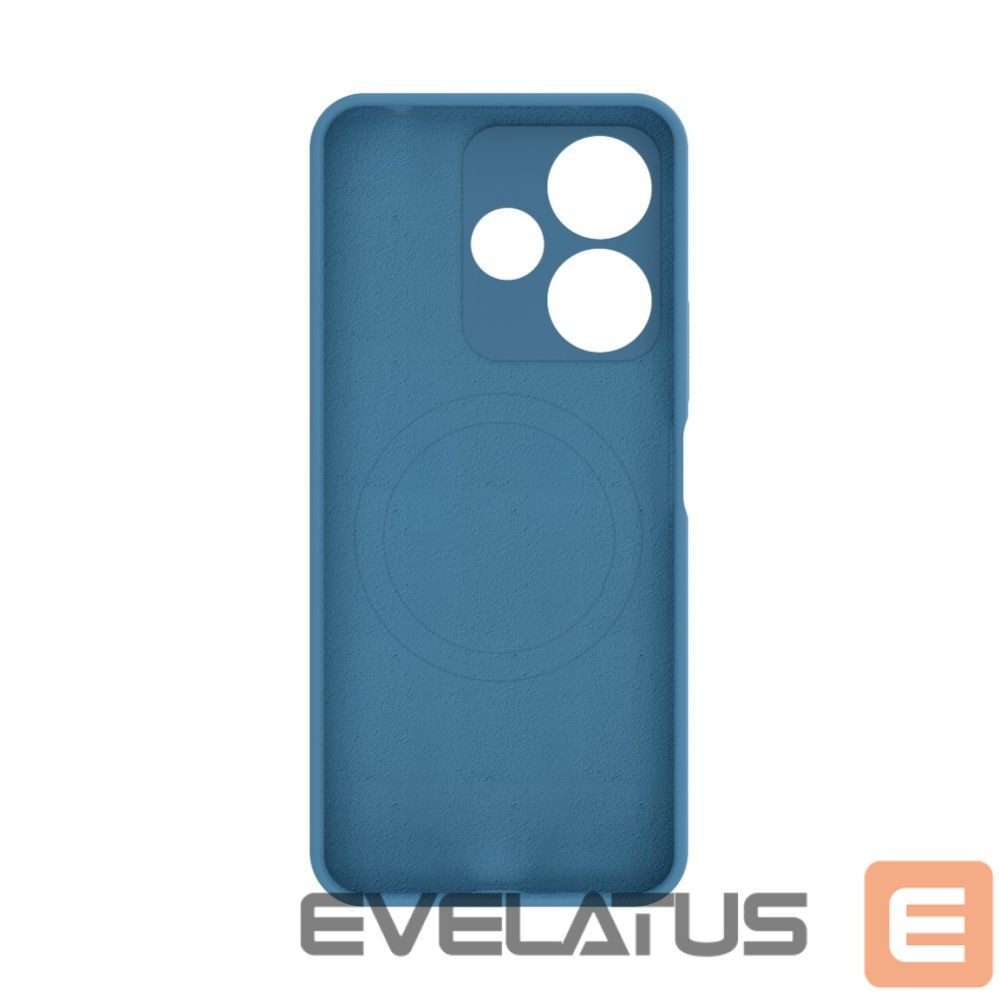 Tagakaaned Evelatus Xiaomi Redmi 13 4G Premium Magnetic Soft Touch Silicone Case Navy Blue