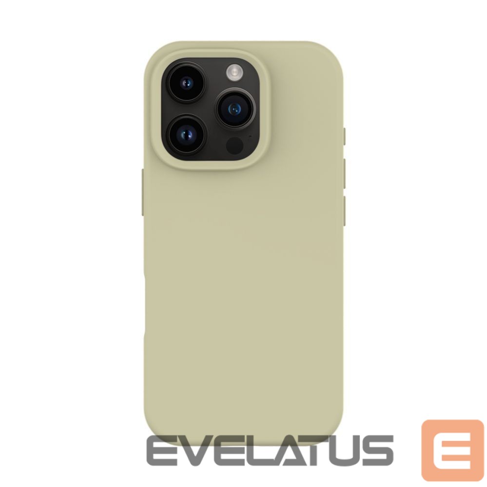Tagakaaned Evelatus Apple iPhone 16 Pro Premium Magsafe Soft Touch Silicone Case Natural Titanium