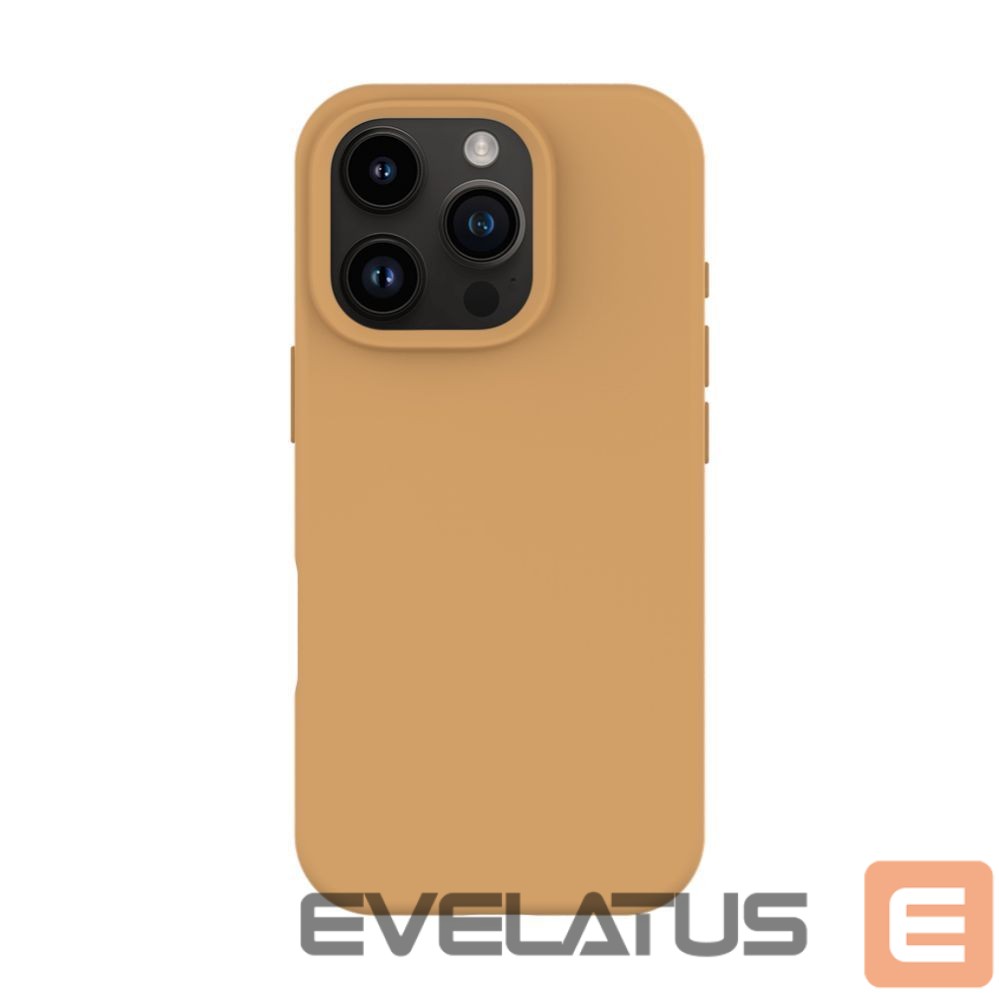 Tagakaaned Evelatus Apple iPhone 16 Pro Premium Magsafe Soft Touch Silicone Case Desert Titanium