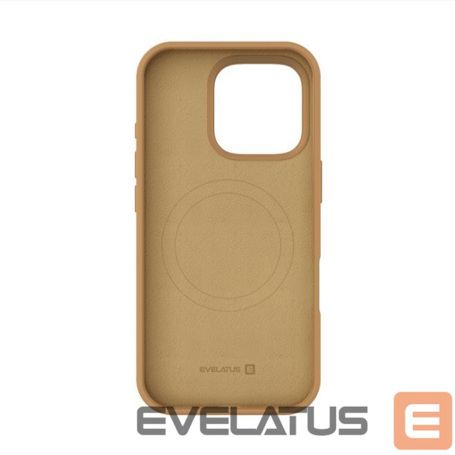Tagakaaned Evelatus Apple iPhone 16 Pro Premium Magsafe Soft Touch Silicone Case Desert Titanium