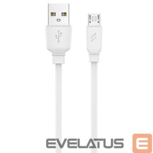 Kaabel Jellico  B15 Durable-Soft Universal USB-C to USB Data & Fast 3.1A Charger Cable 1m White
