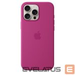 Tagakaaned Apple - iPhone 16 Pro Max Silicone Case with MagSafe Fuchsia