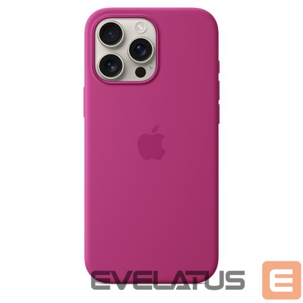 Tagakaaned Apple - iPhone 16 Pro Max Silicone Case with MagSafe Fuchsia