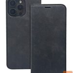 Tagakaaned iLike Samsung Galaxy A55 5G Smart Suede case Black