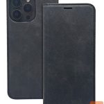 Kaaned - kaaned iLike Samsung Galaxy A35 5G Smart Suede case Black