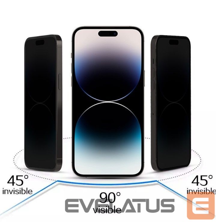Kaitseklaasid iLike Samsung GALAXY S24 / S25 Tempered Privacy Glass Black
