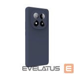 Tagakaaned Evelatus Xiaomi Redmi Note 14 Pro Plus Premium Magnetic Soft Touch Silicone Case Dark Blue